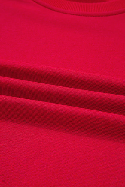 varsity sweatshirt pant set