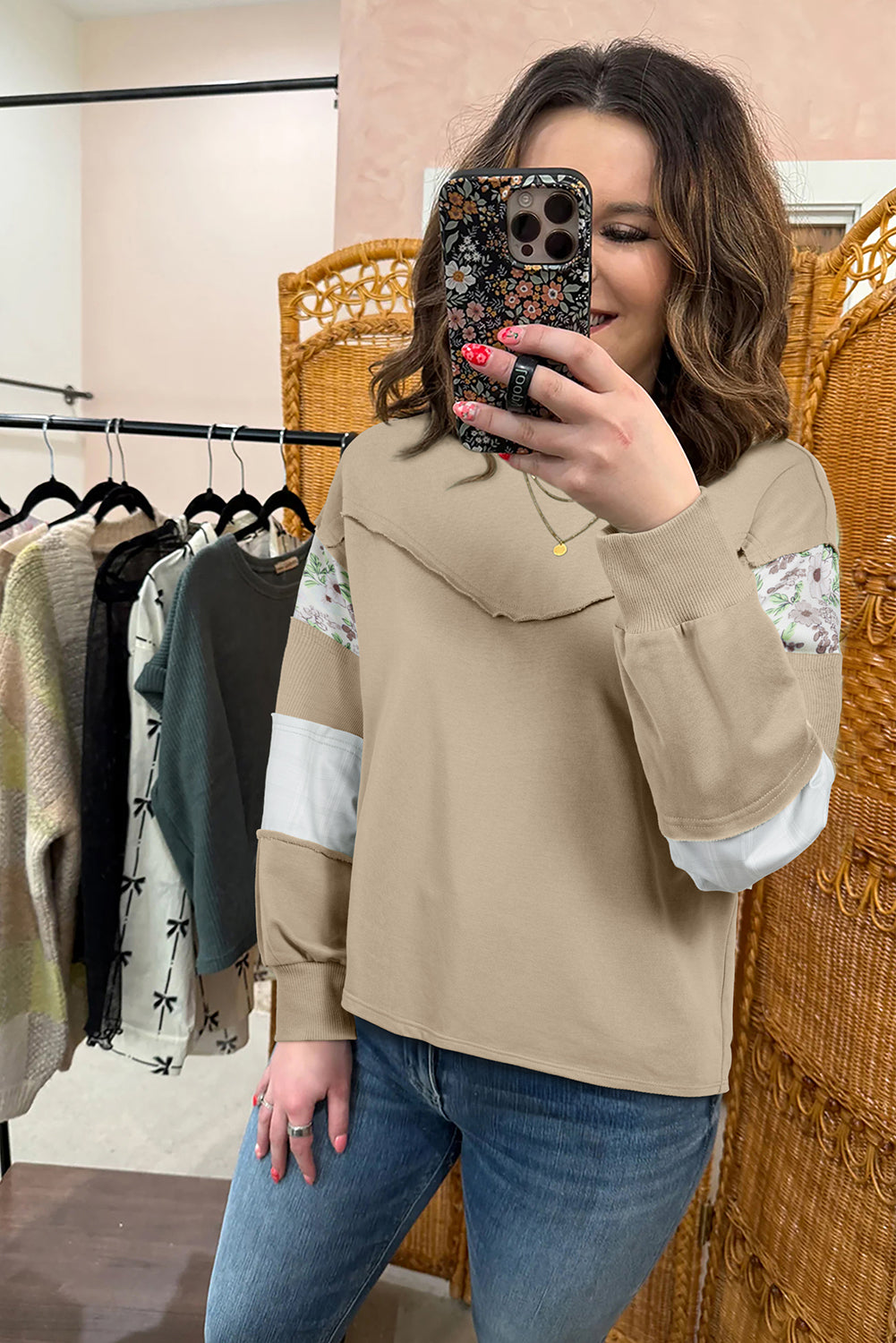 crew neck sweatshirt