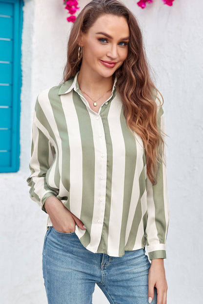 striped long sleeve shirt