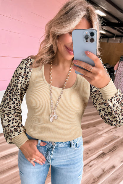 ribbed knit top