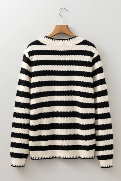 striped cardigan womens