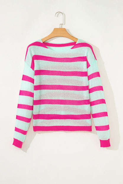 stripe sweater