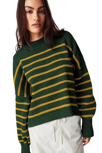 stripe sweater
