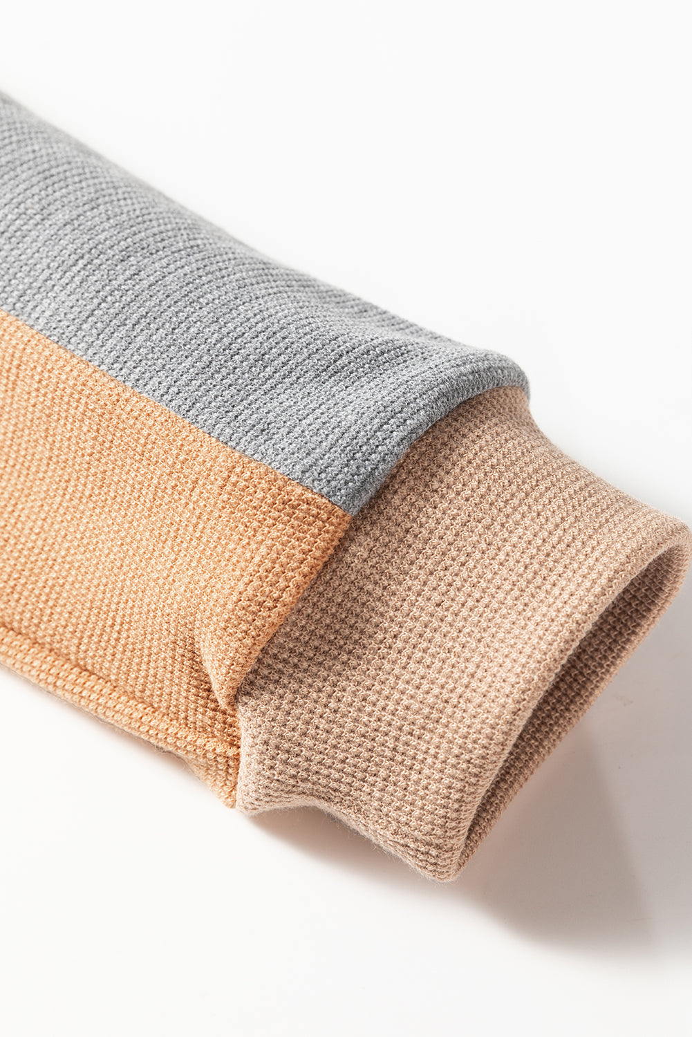 color block sweatshirt