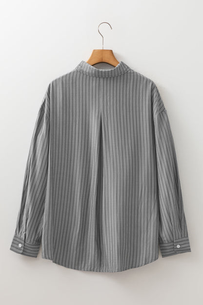 black stripe shirt