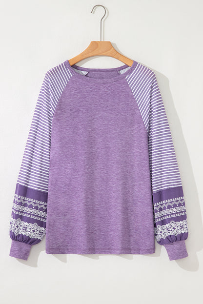 raglan long sleeve top
