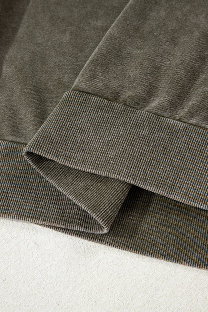 mineral wash sweatshirt