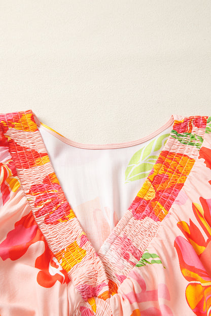 floral print maxi dress