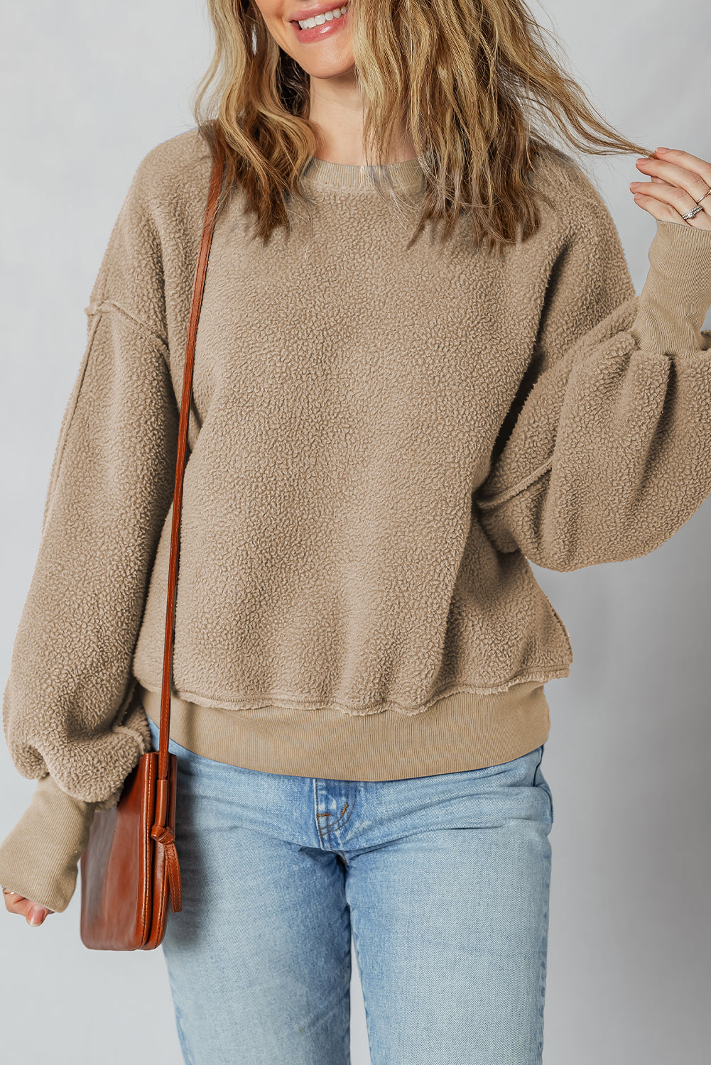 womens baggy sweatshirt