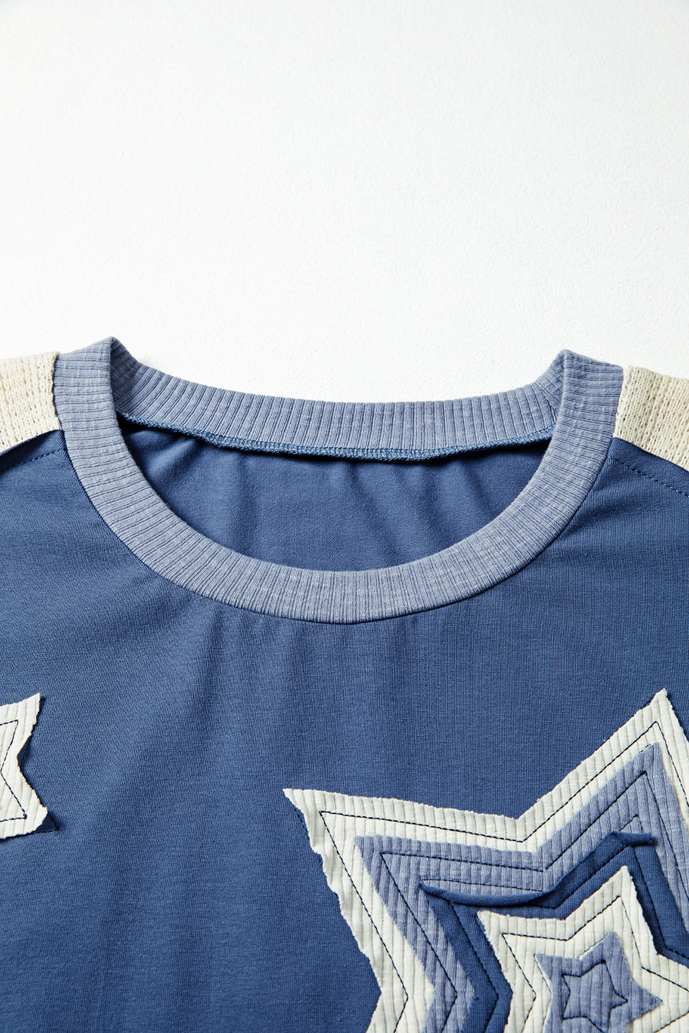 color block patchwork top