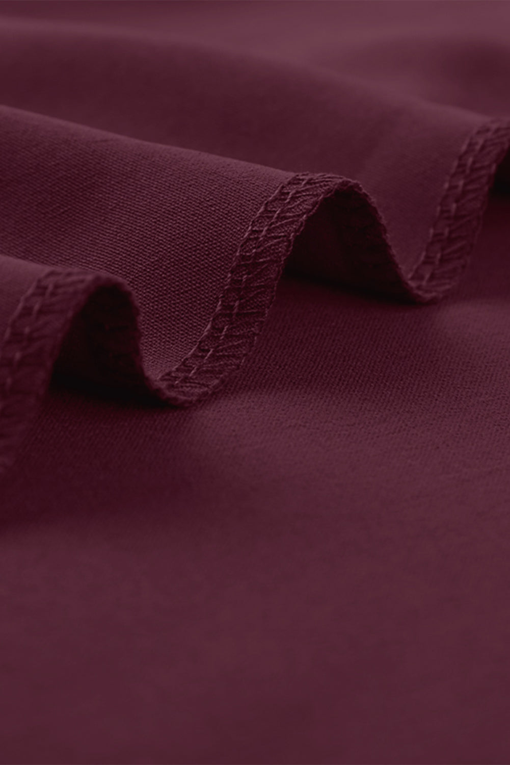 Fiery Red V-Neck Button-Up Tank Top