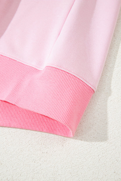 color block sweatshirt