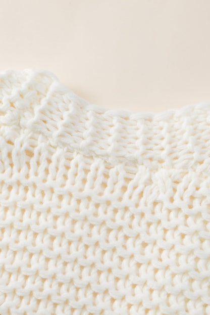 puff sleeve cardigan