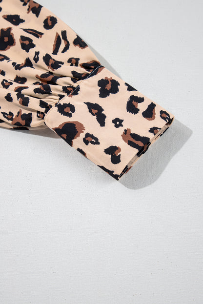 leopard plus size shirt