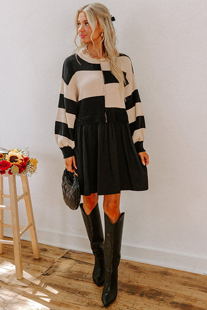 two in one sweater dress
