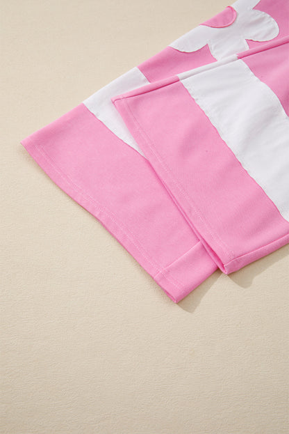 two piece set pants and top