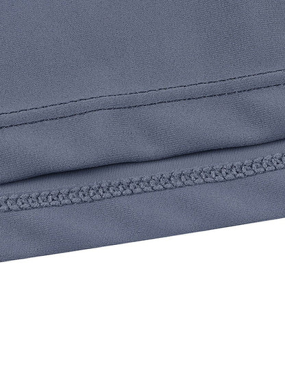 Grey Skirted Plus Size Swim Bottom