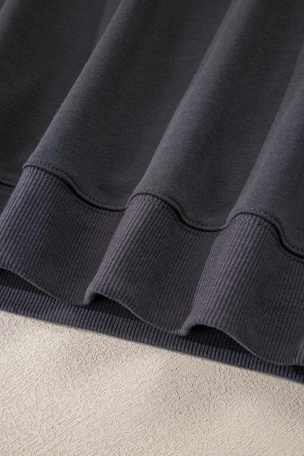 varsity striped sweatshirt