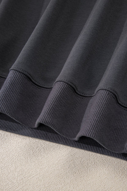 varsity striped sweatshirt