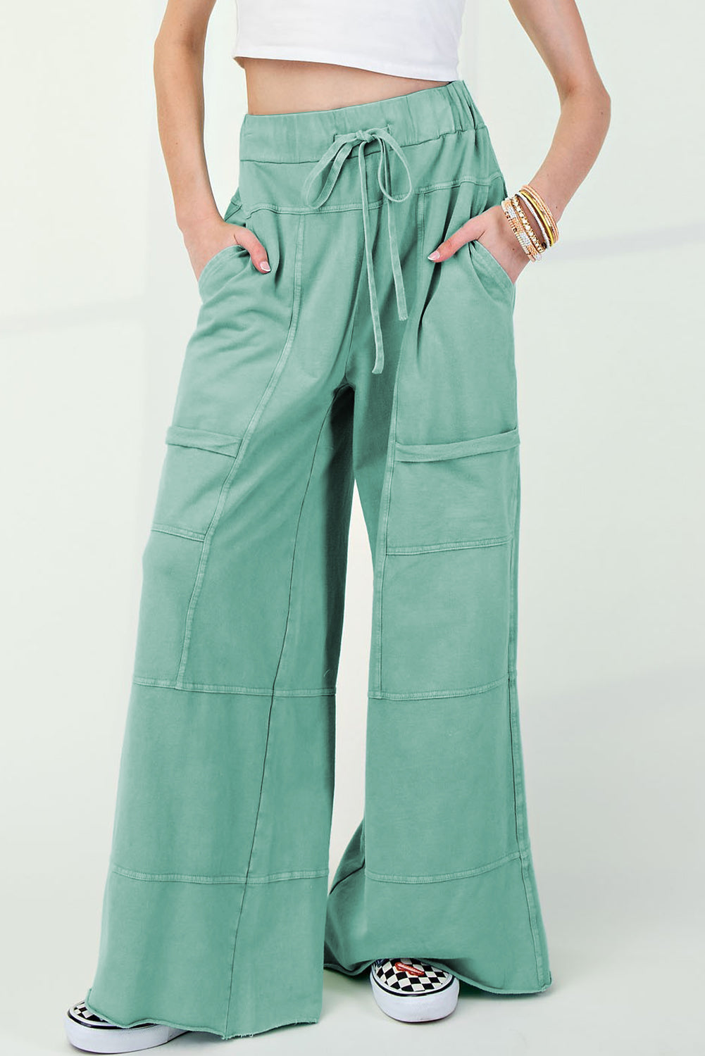 flowy cargo pants