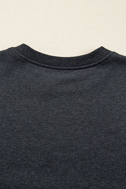 grey graphic sweatshirt