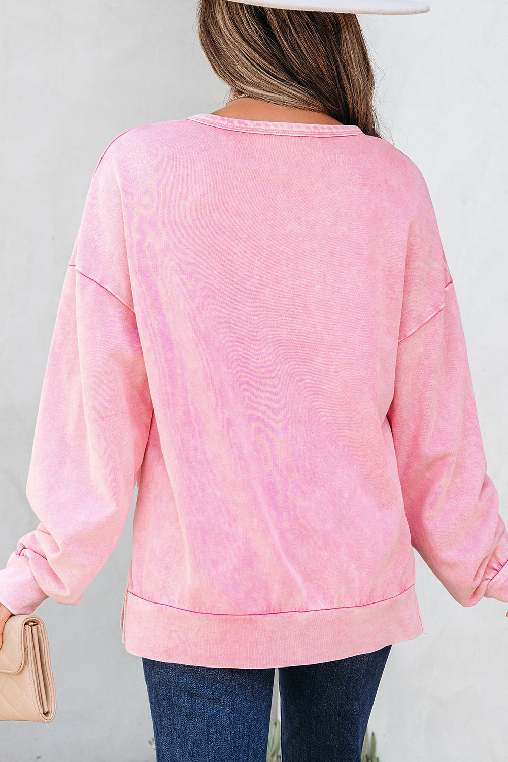mineral wash sweatshirt