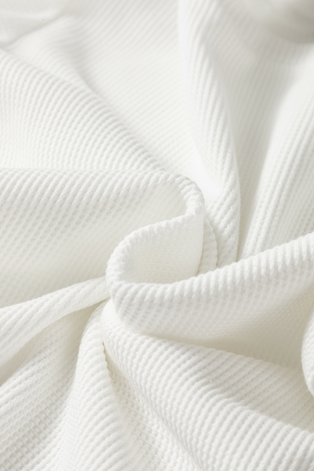 waffle long sleeve top