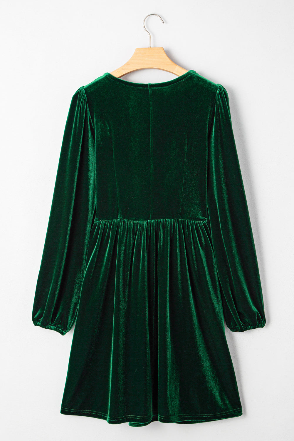 long sleeve mini dress