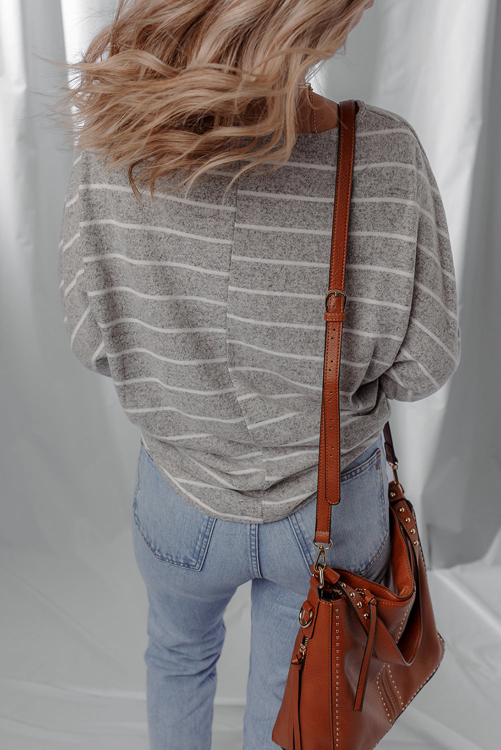 striped pullover top