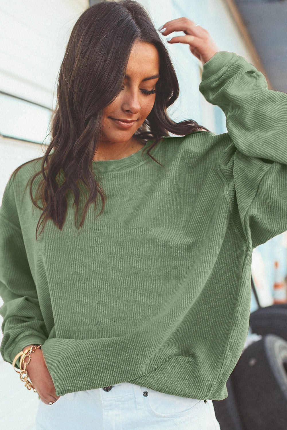 womens oversized sweatshirt