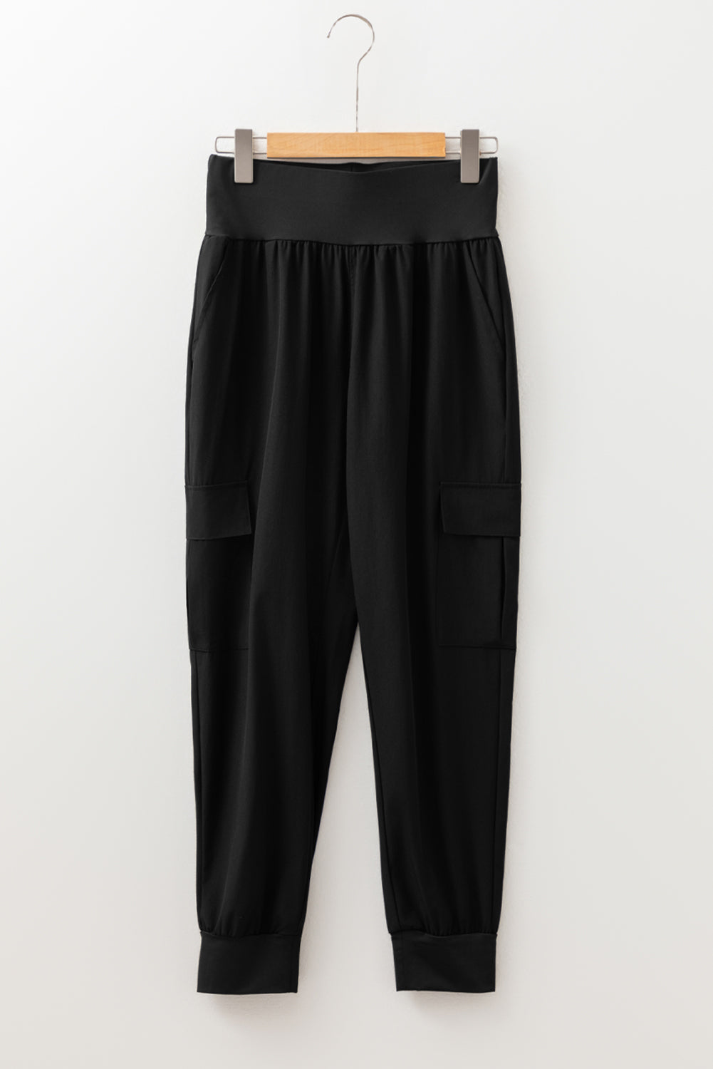black jogger pants