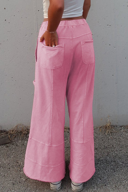 wide leg cargo pants womens