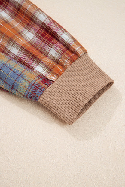 waffle long sleeve top