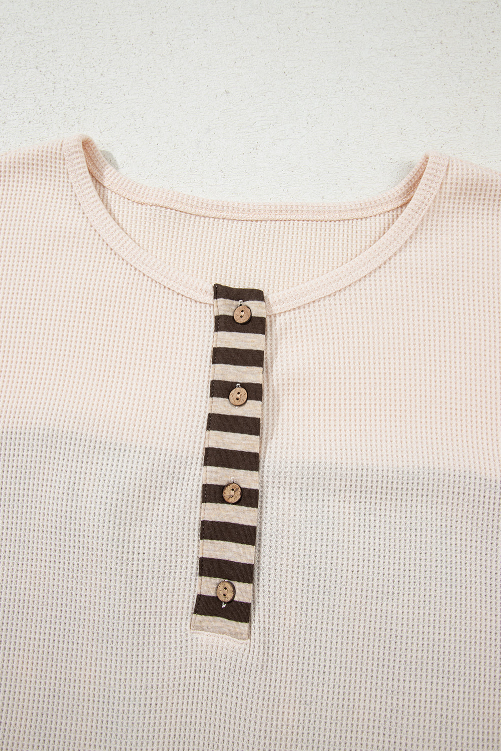 plus size waffle top