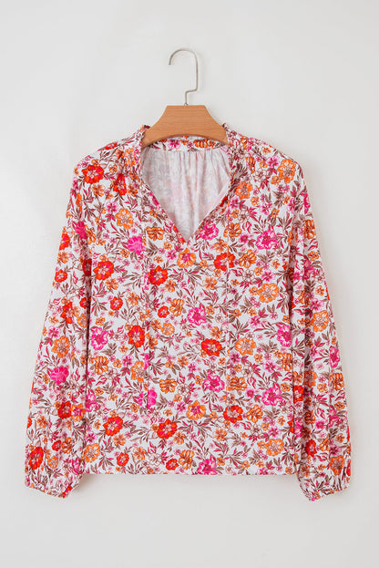 womens floral blouse