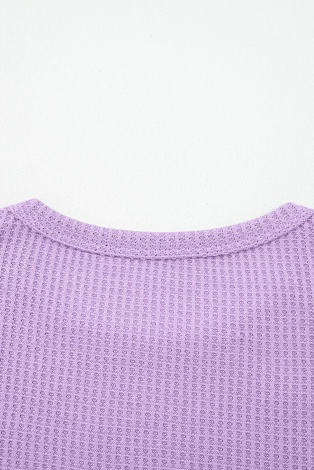 thermal knit long sleeve top