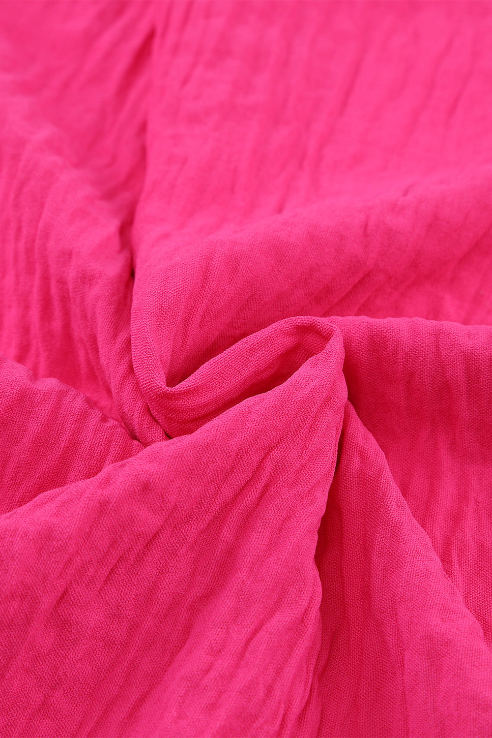 Elegant Rose Frilled V-Neck Sleeveless Tank Top