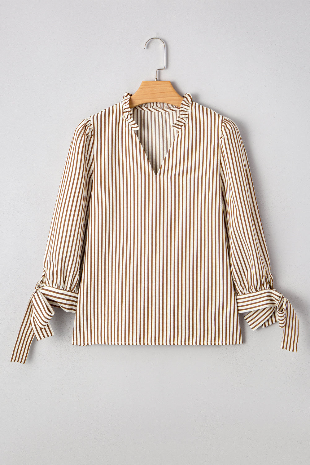striped blouse