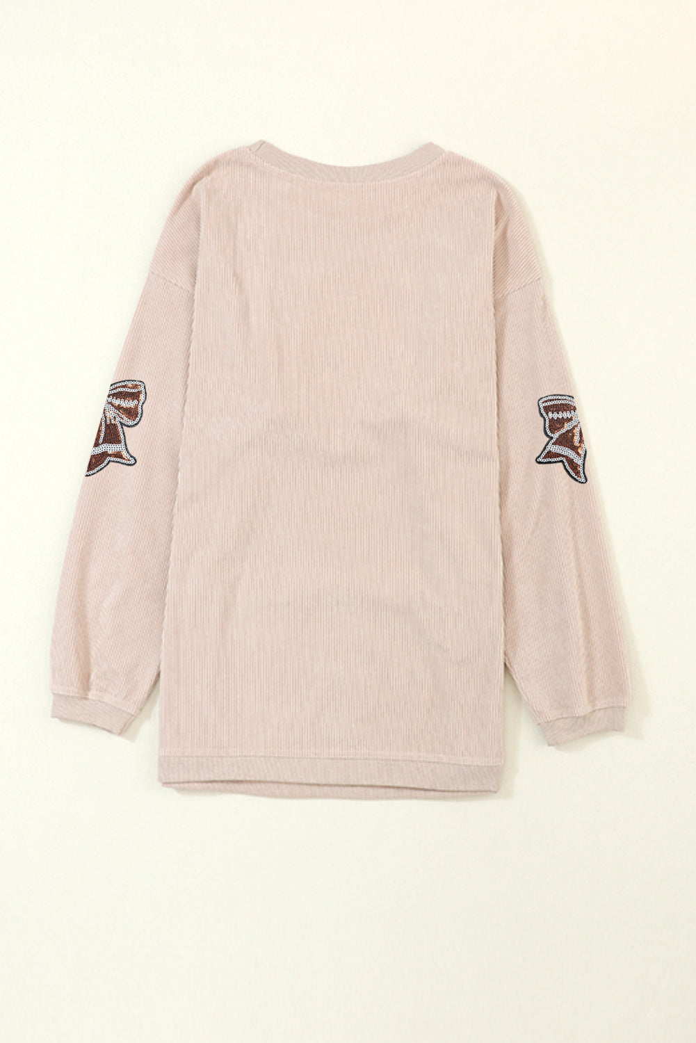 sequin graphic sweatshirt