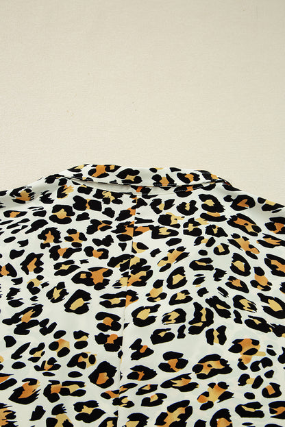 leopard blouse