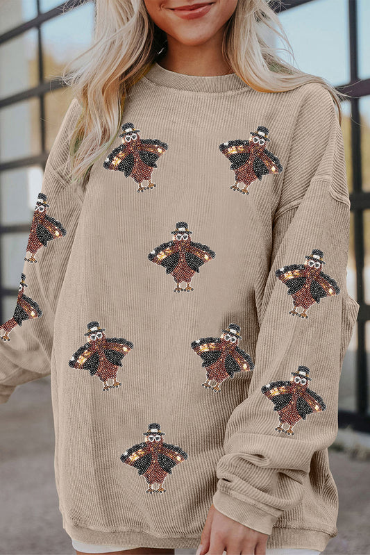 thanksgiving graphic sweatshirt