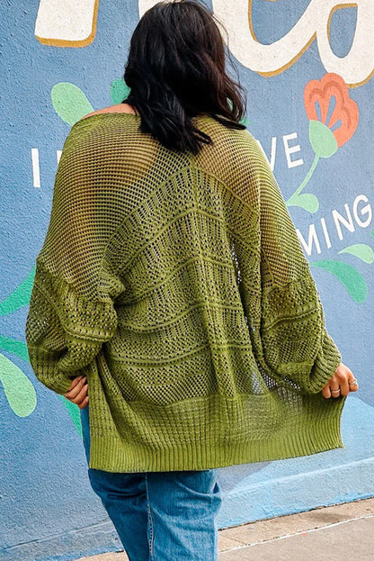 oversize sweater cardigan