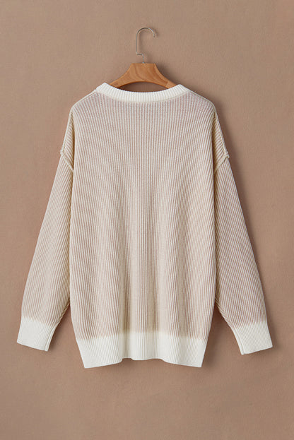 plus size casual sweater