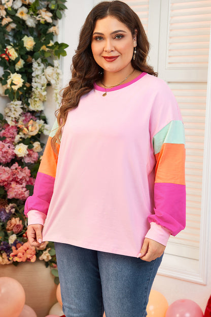 long sleeve plus size top