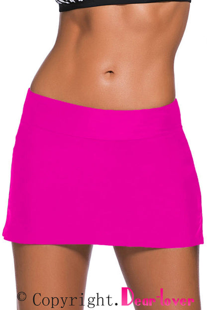 Feminine Flair Skirted Bikini Bottom with Attached Brief
