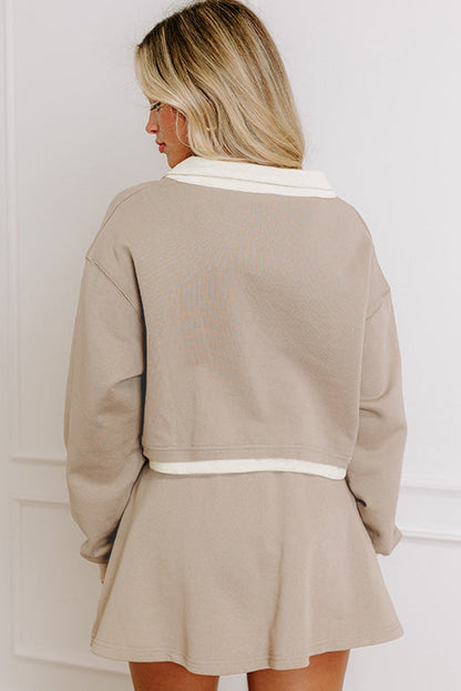 color block trim 2pcs set