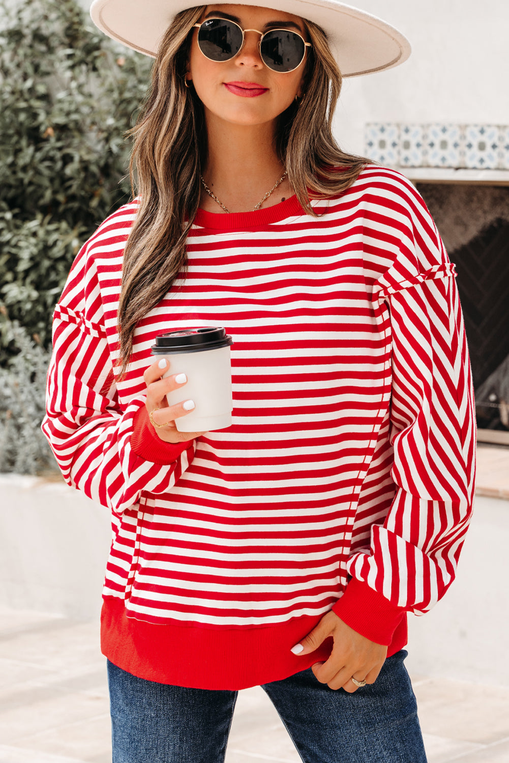 stripe top