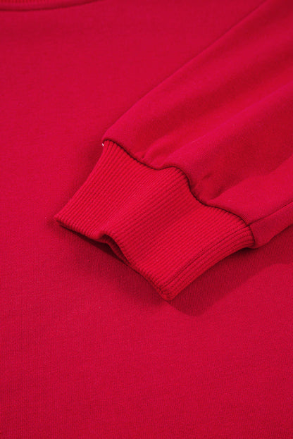 varsity sweatshirt pant set