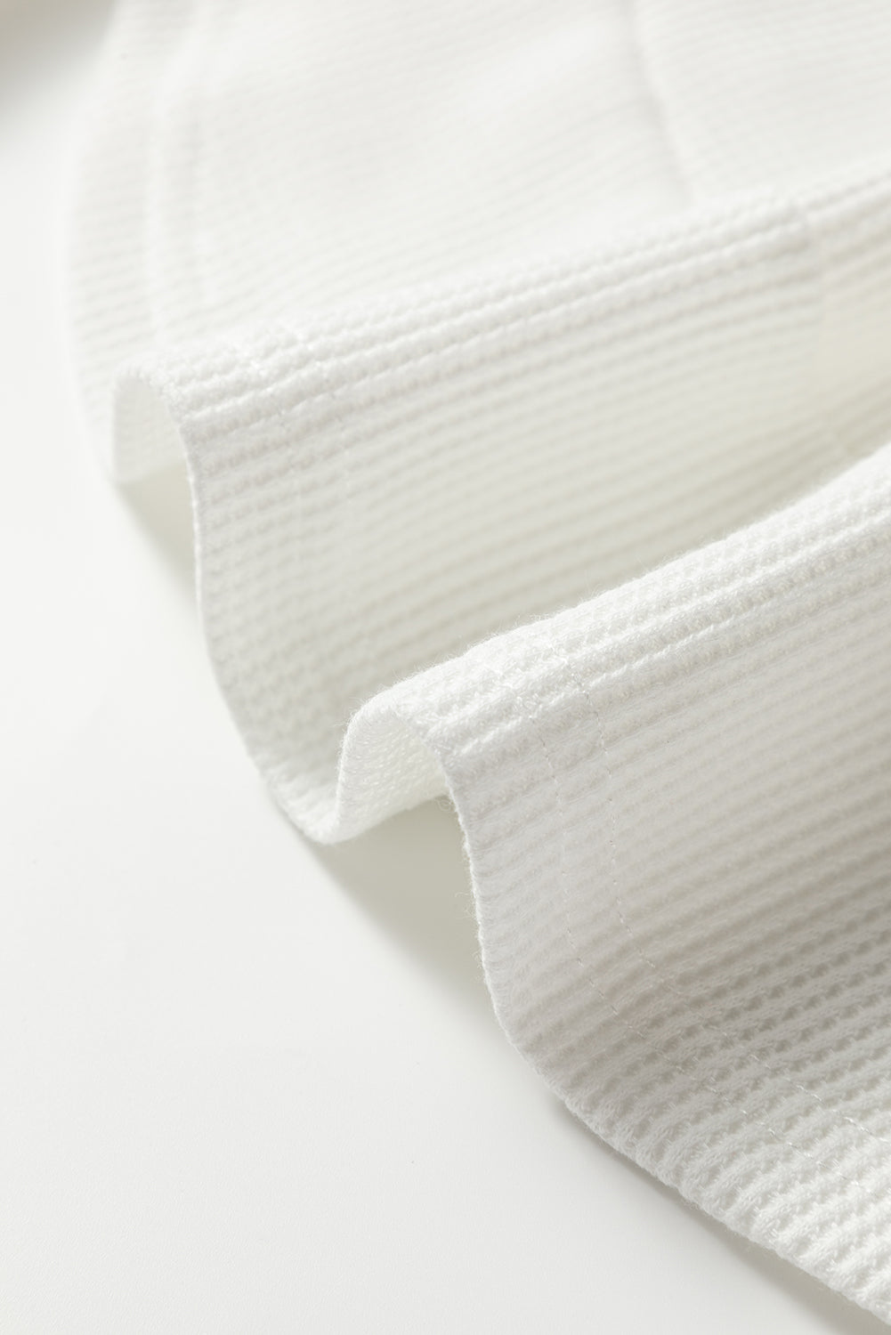 waffle long sleeve top