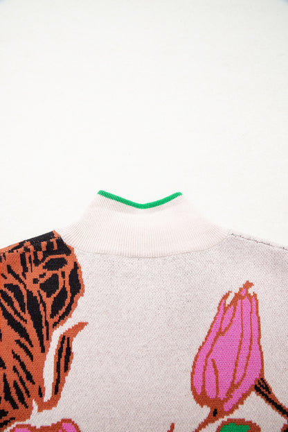 quarter zip sweater women